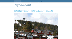Desktop Screenshot of brfsalenstugan.se